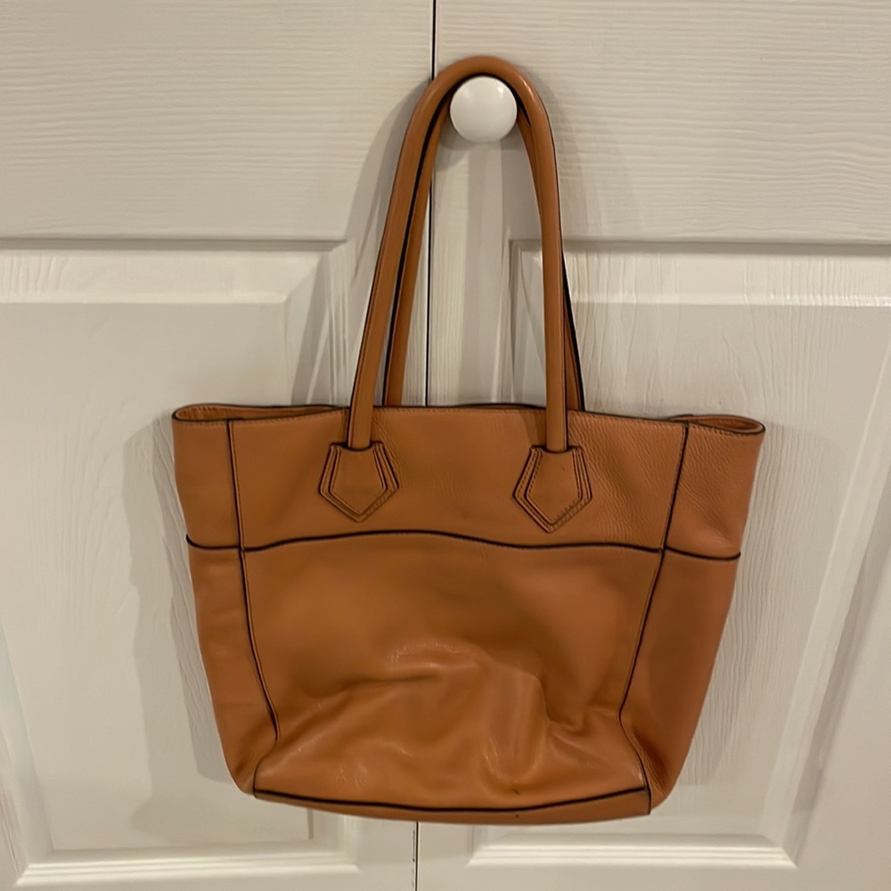 Rebecca Minkoff Leather Shoulder Bag - Beige π§‘ - Picture 3 of 7